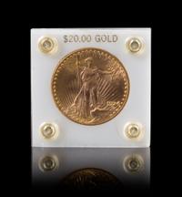 A United States 1924 Saint Gaudens $20 Gold Coin