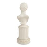 Martin Milmore (American, 1844-1883) Bust of Abraham Lincoln 19th century parianware
