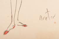 Nine Cecil Beaton Illustrations, 1950s-60s