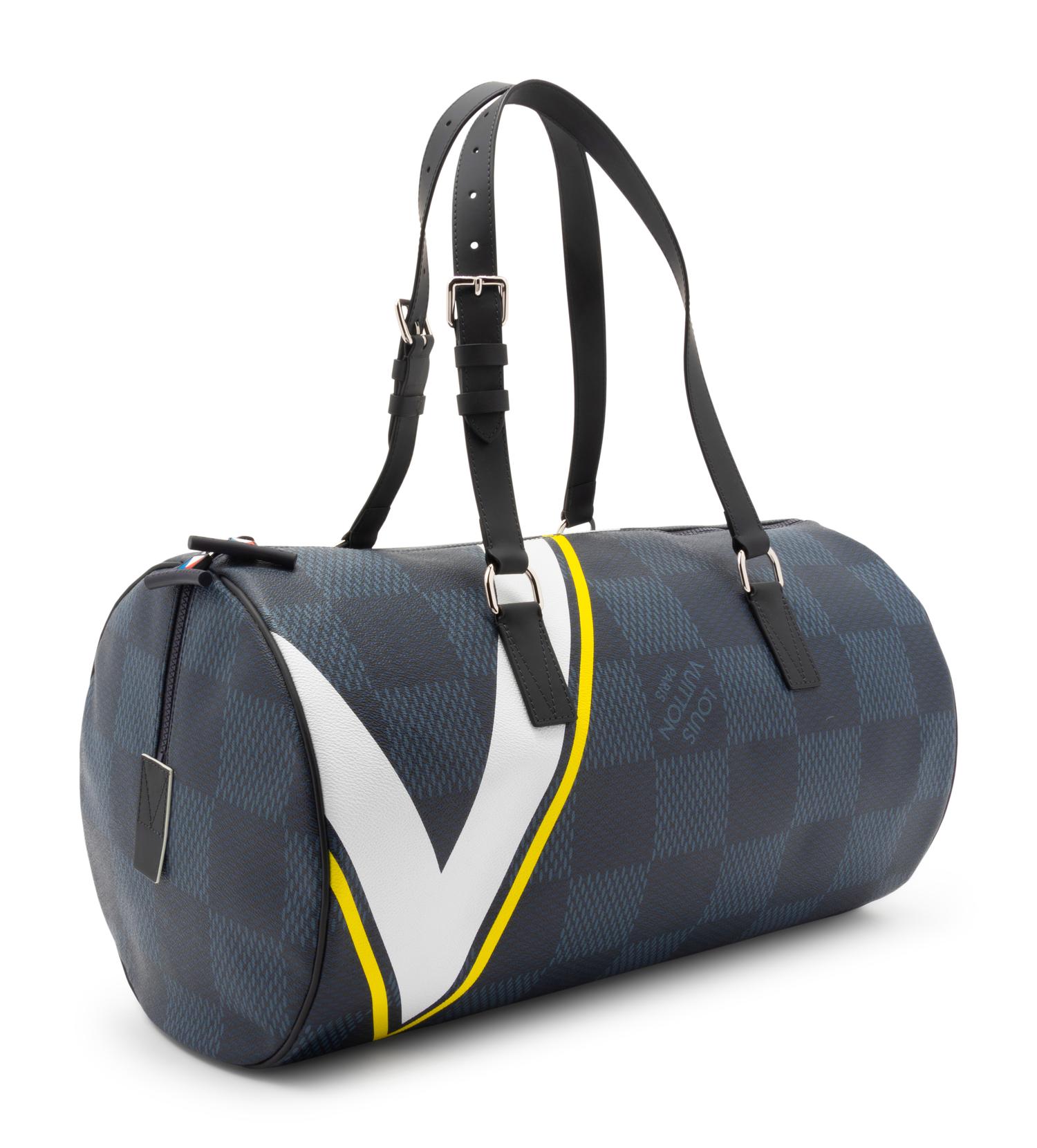 Louis Vuitton Sac Polochon 50 in Latitude Damier Cobalt, America's Cup, 2017
