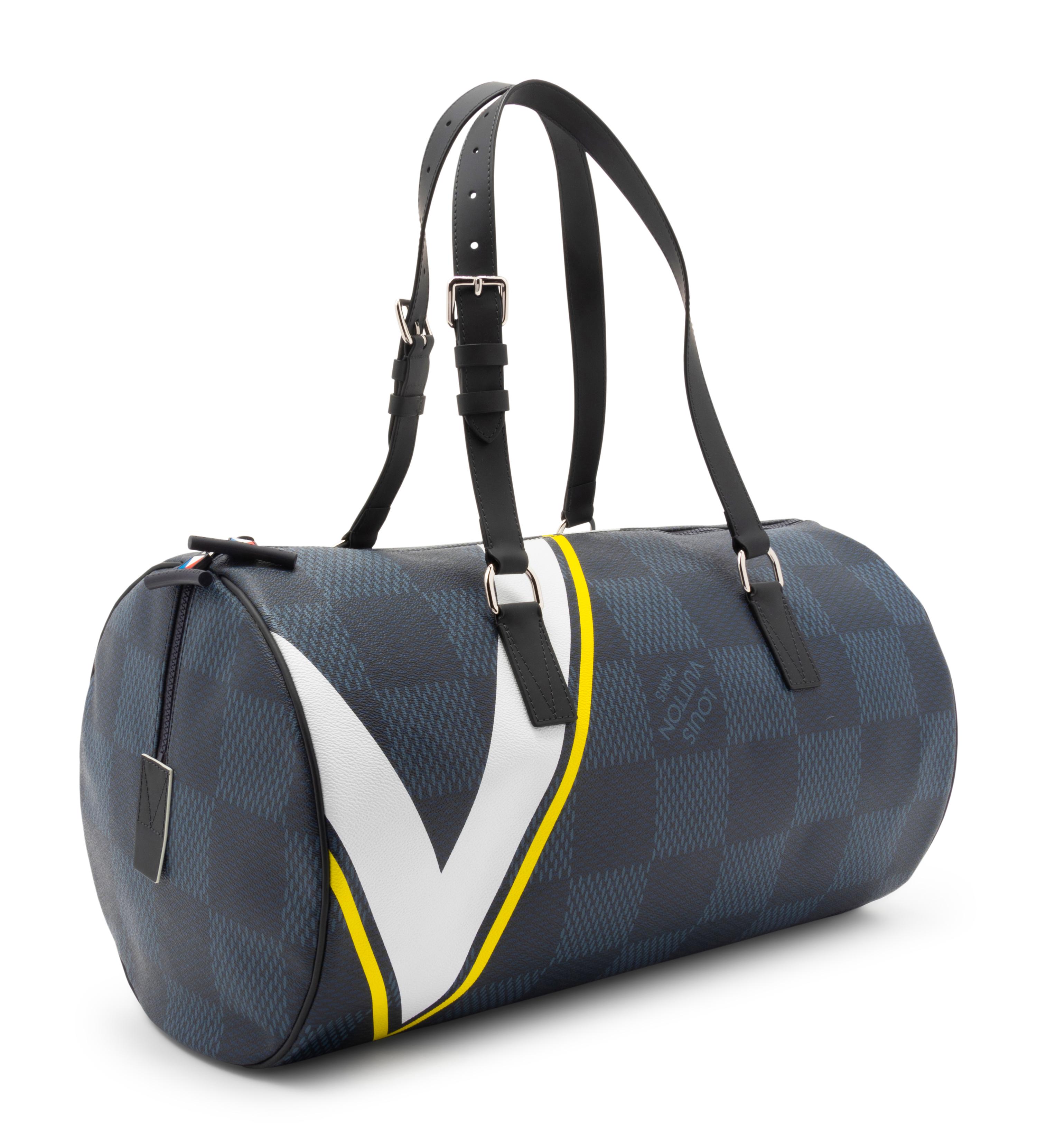 Louis Vuitton Sac Polochon 50 in Latitude Damier Cobalt, America's Cup, 2017