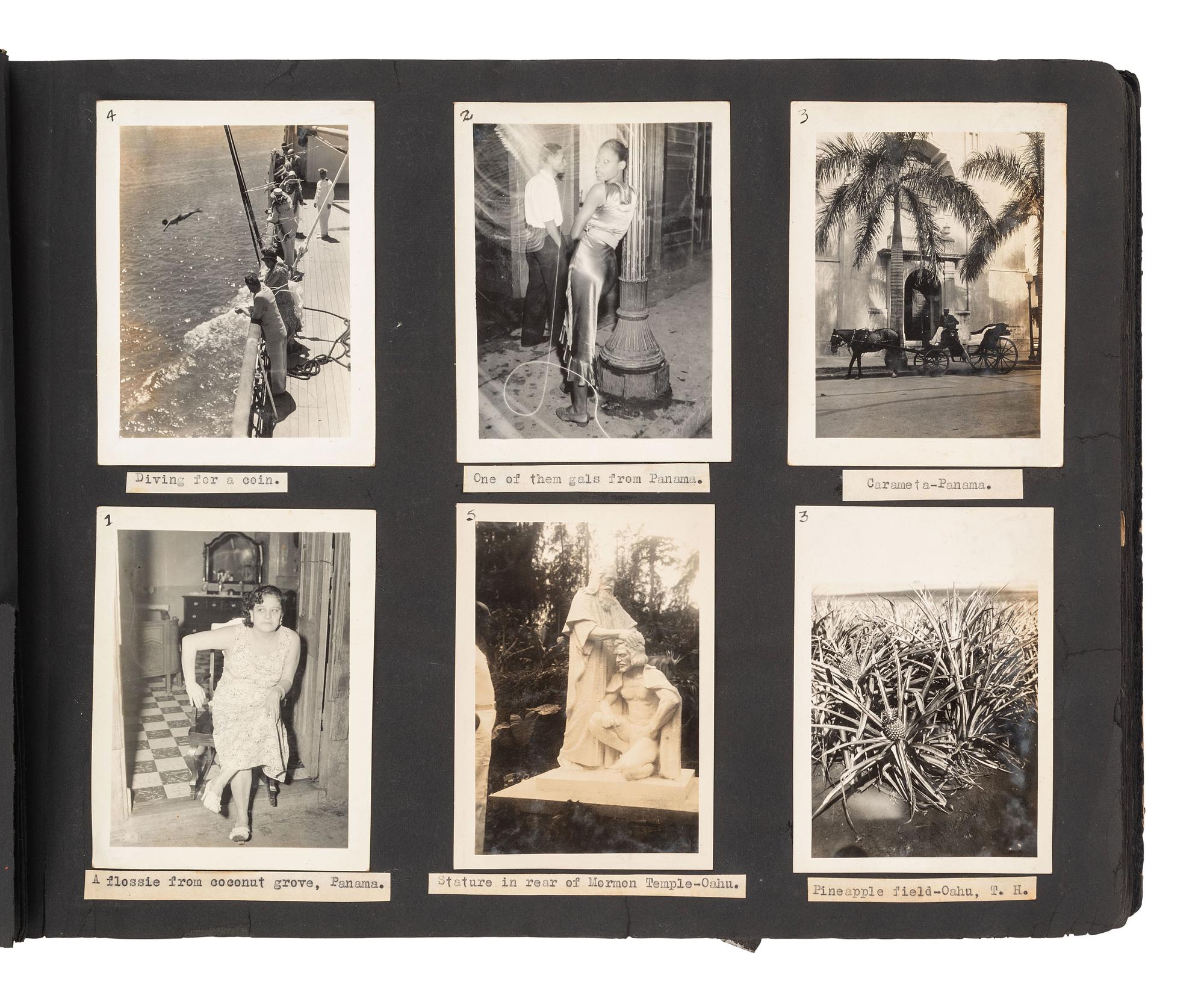 [WORLD WAR II] Albums documenting a soldier's experiences in Hawaii and Japan with additional photos