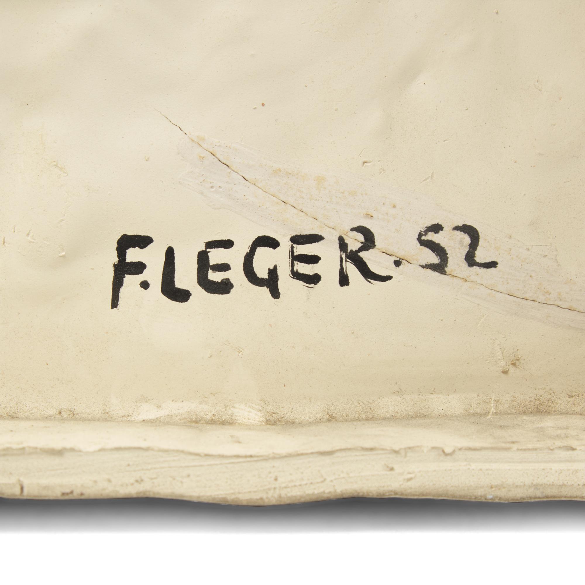 Fernand Léger (French, 1881-1955) — Visage à une Main (Head with One Hand), 1952