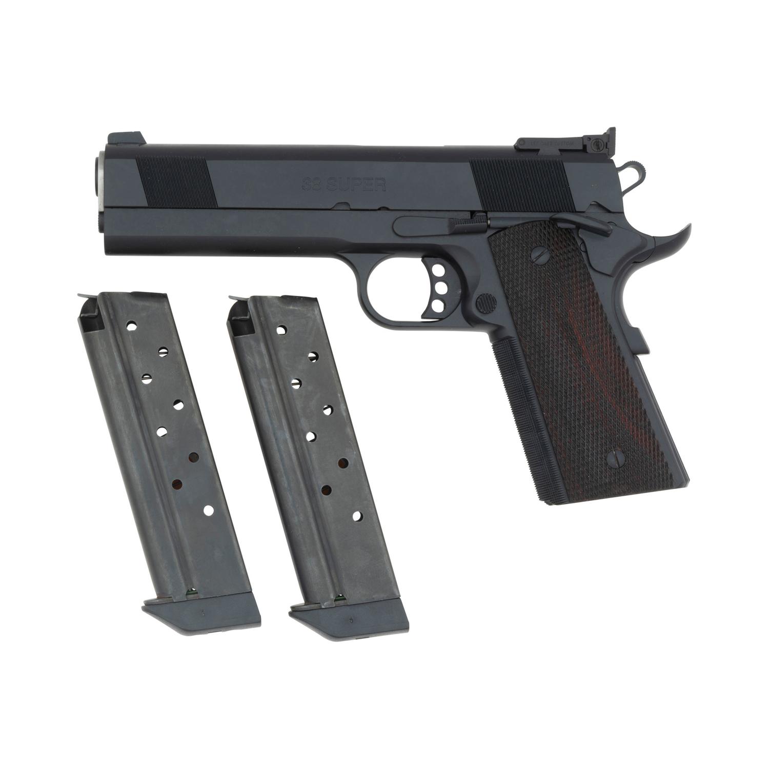 *Les Baer Monolith .38 Super 1911 Pistol with 1.5" Accuracy Guarantee - As New in Box with Accessories