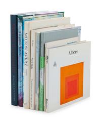 A Group of Nine Art Books on Contemporary Artists