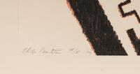 Model on Grey Patterened Rug II, 1974