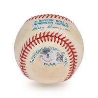 A Mickey Mantle Single Signed Autograph Baseball (Beckett Authentication Services Letter)