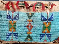 Sioux Beaded Hide Possible Bag
