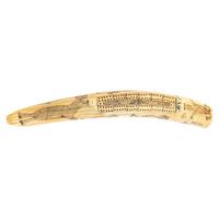Alaskan Native Scrimshawed Cribbage Board