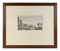A Set of Eight Engravings Depicting Orientalist Scenes
