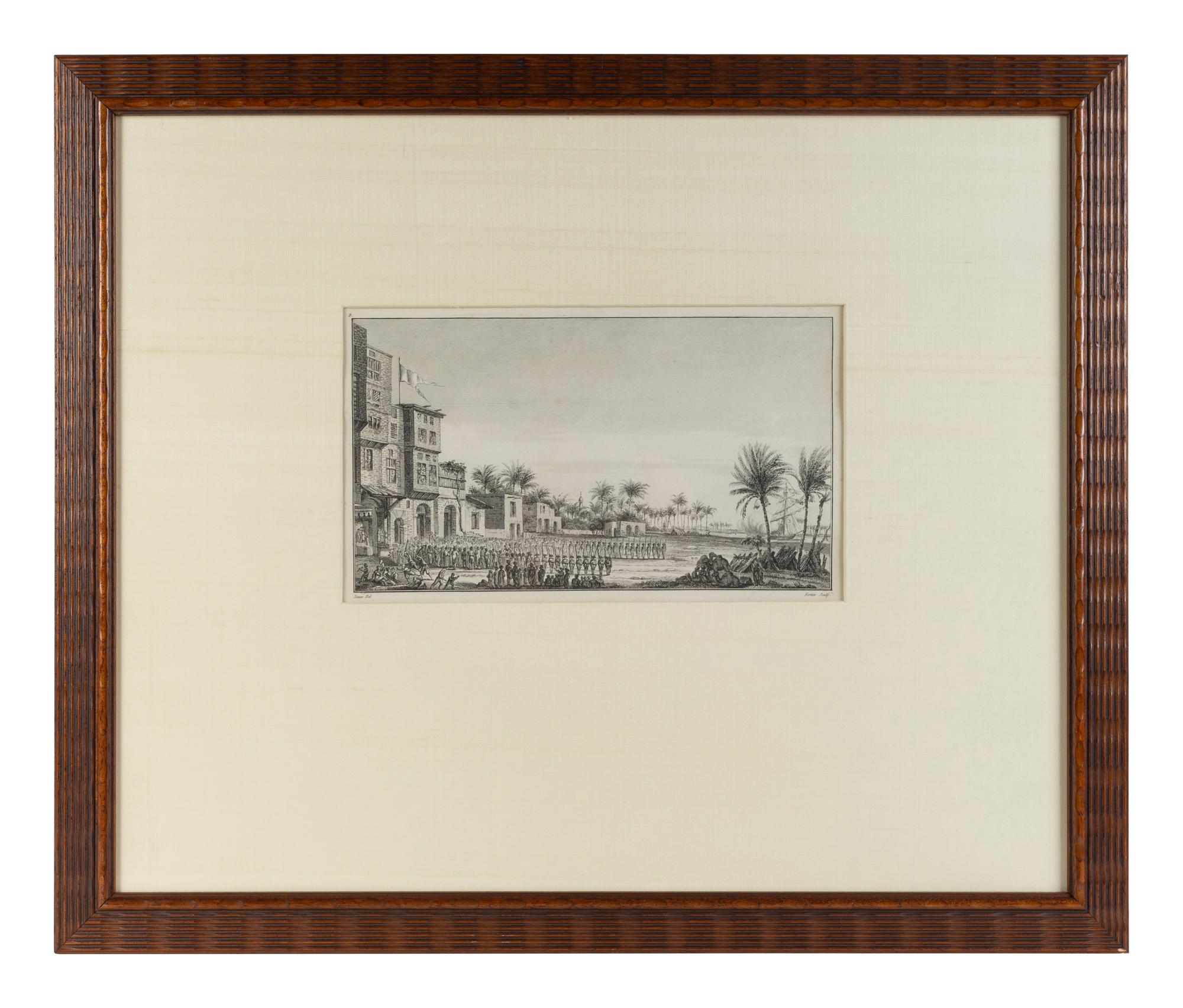 A Set of Eight Engravings Depicting Orientalist Scenes