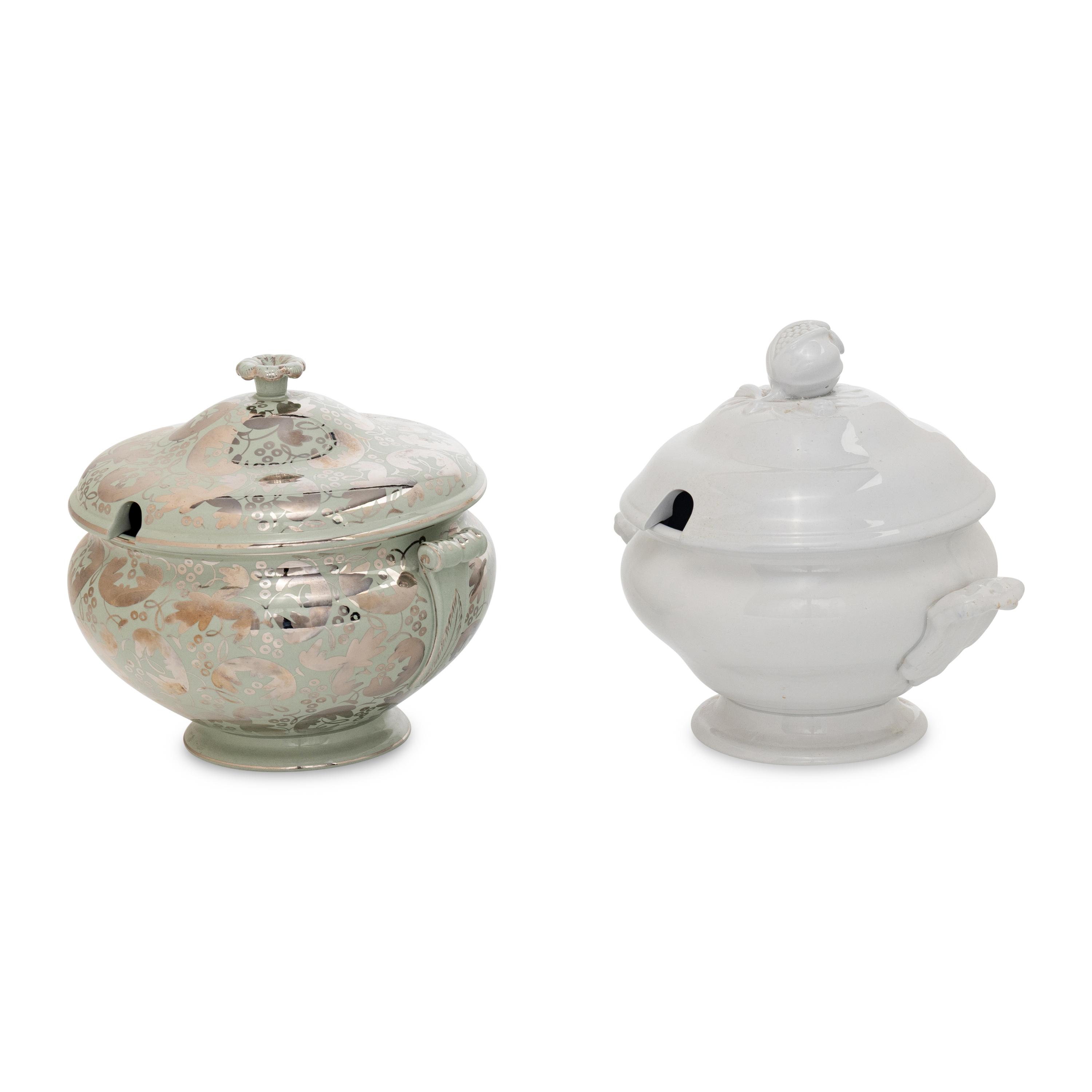 A Wedgwood Lusterware Soup Tureen