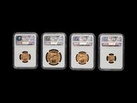 A 2016 Gold Eagle: Early Releases Four Gold Coin Set (NGC MS70)