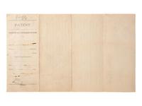 [NATIVE AMERICAN]. Patent for land in Indian Territory, 1903.