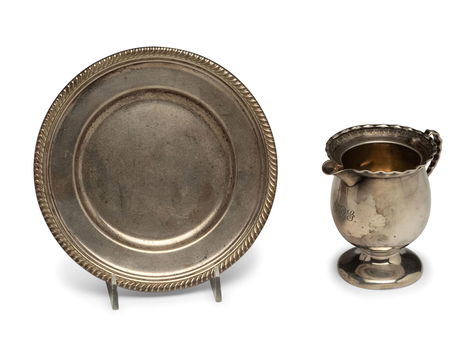Five Silver Table Articles