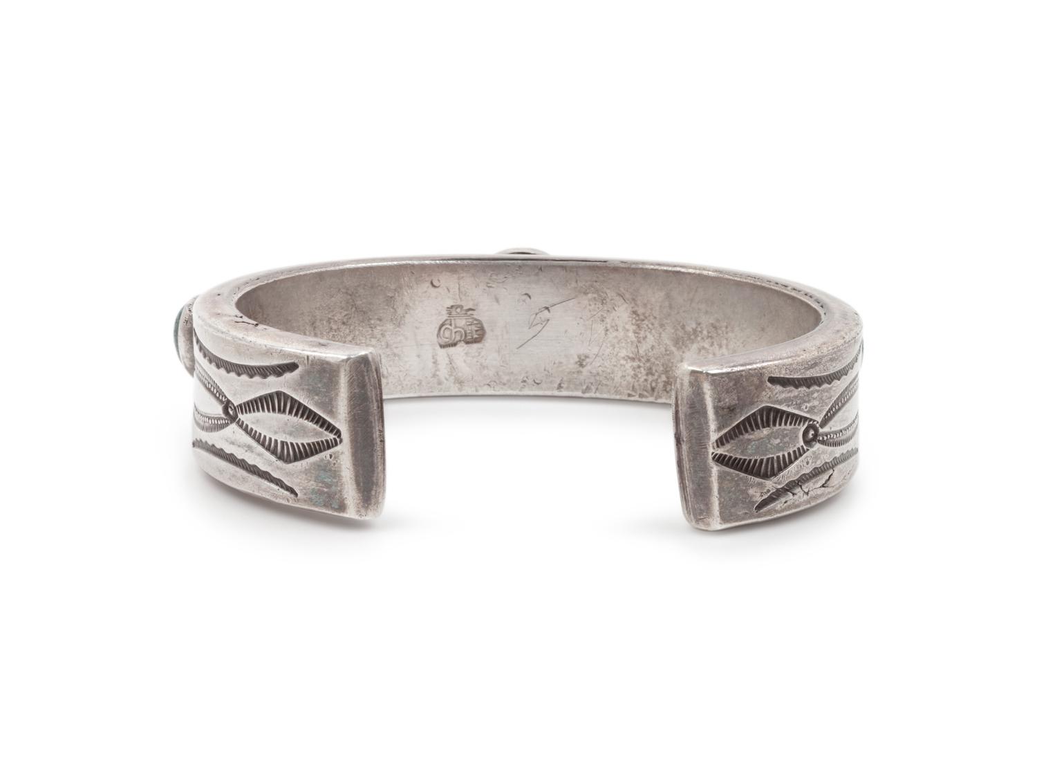 Silver and Turquoise Cuff Bracelet