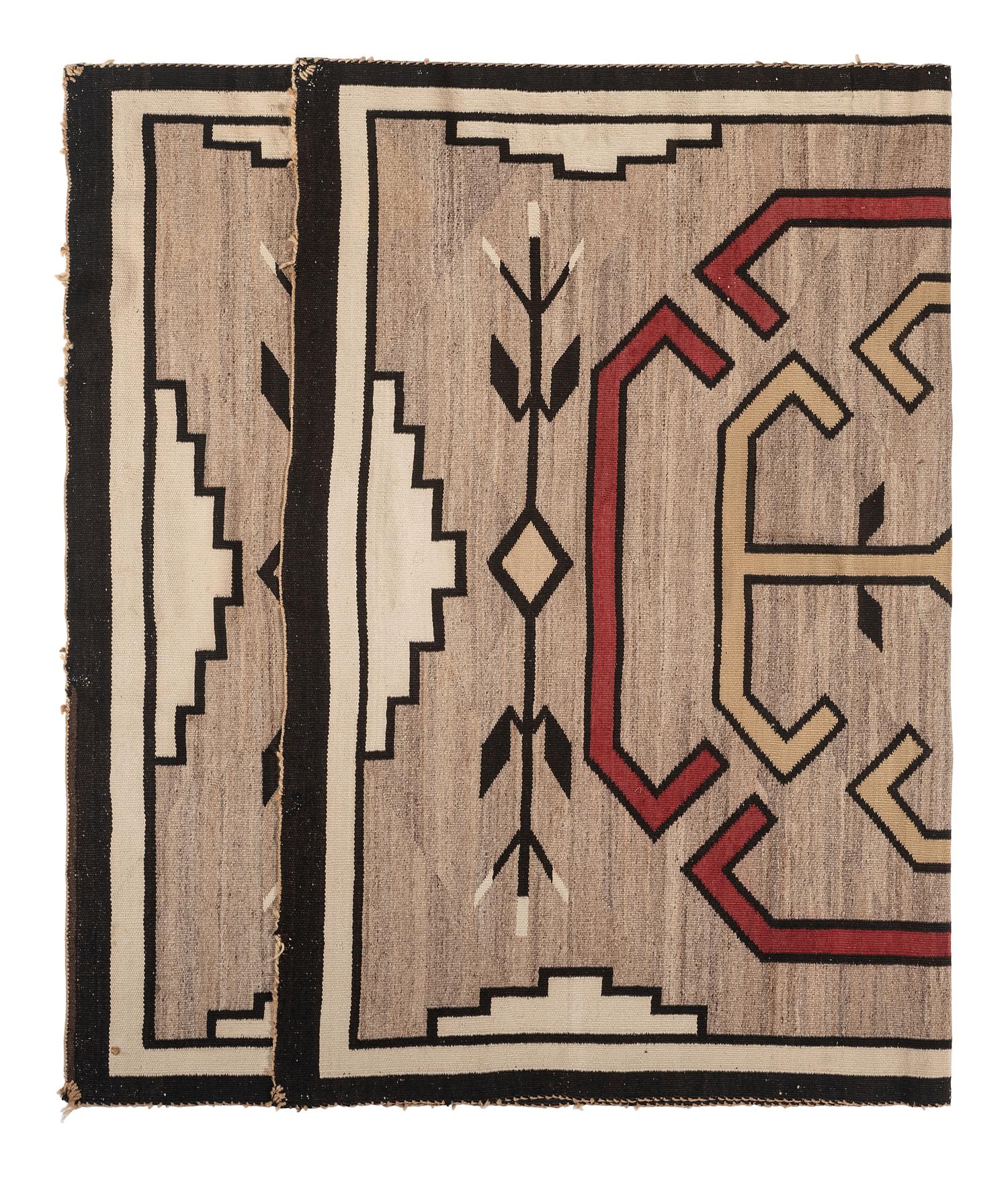 Navajo Crystal Pattern Weaving / Rug
