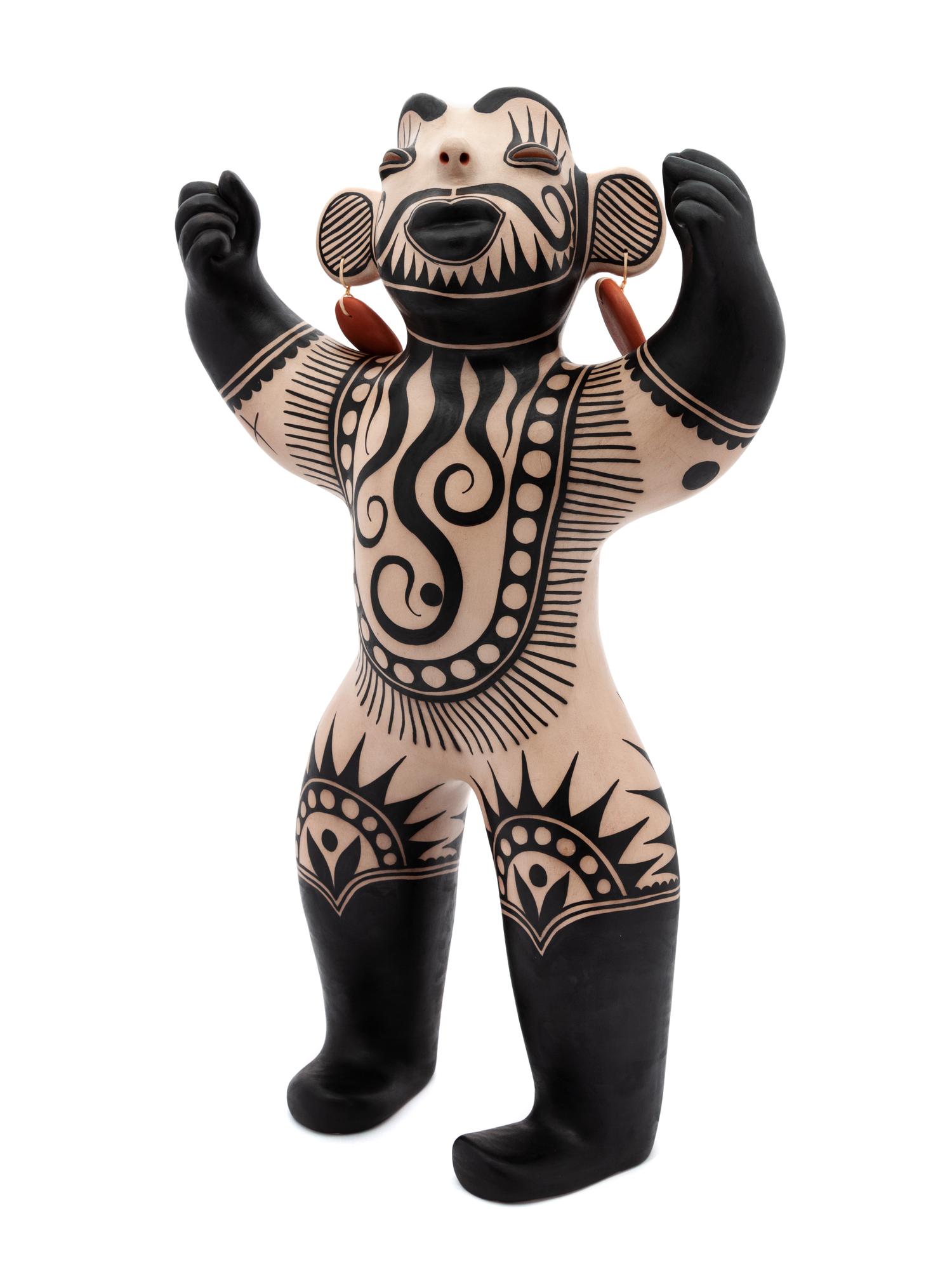 Untitled Pottery Mano Figure