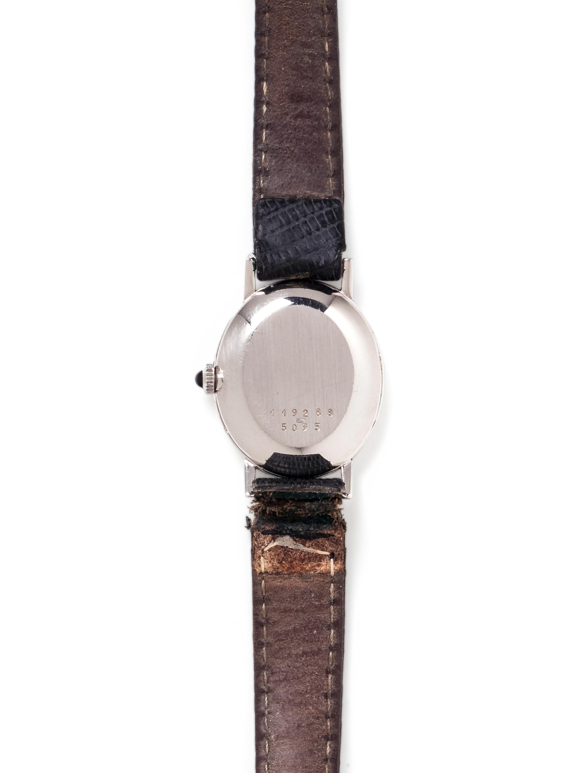 CHOPARD, 18K WHITE GOLD WRISTWATCH