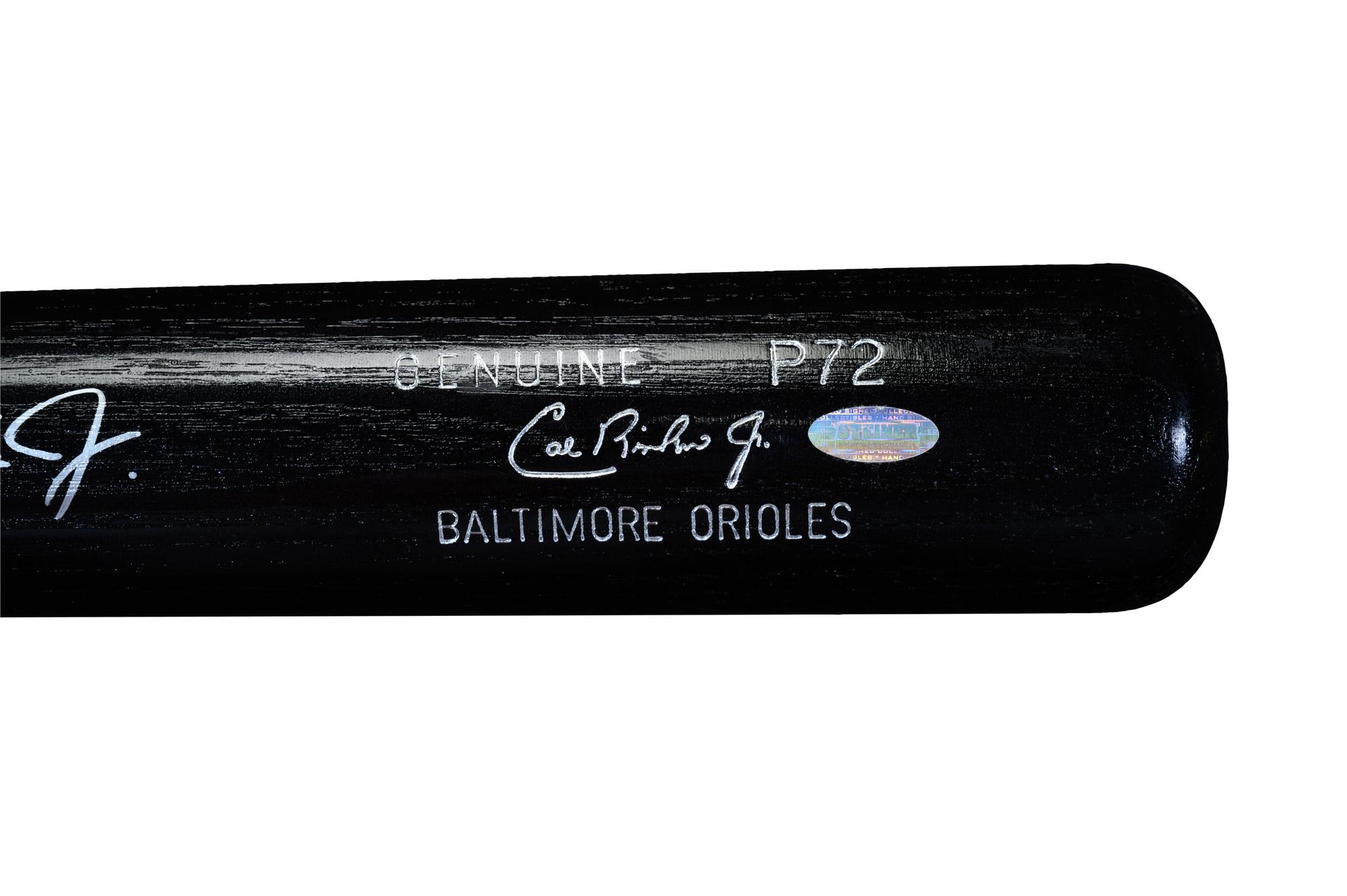A Cal Ripken Jr. Signed Baseball Bat (Steiner)