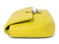 Christian Dior Yellow Cannage Clutch