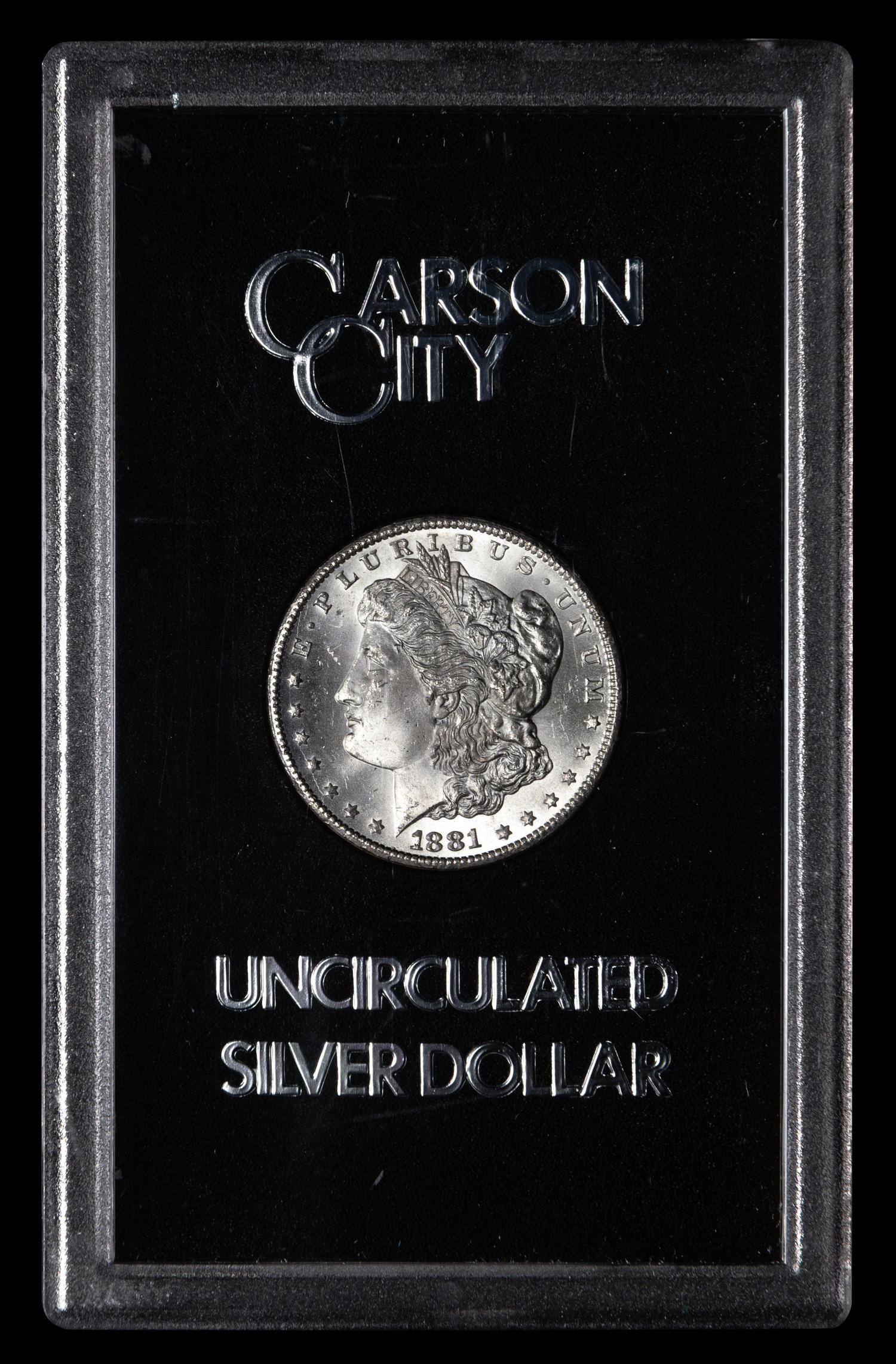 An 1881-CC GSA: Morgan $1 Coin