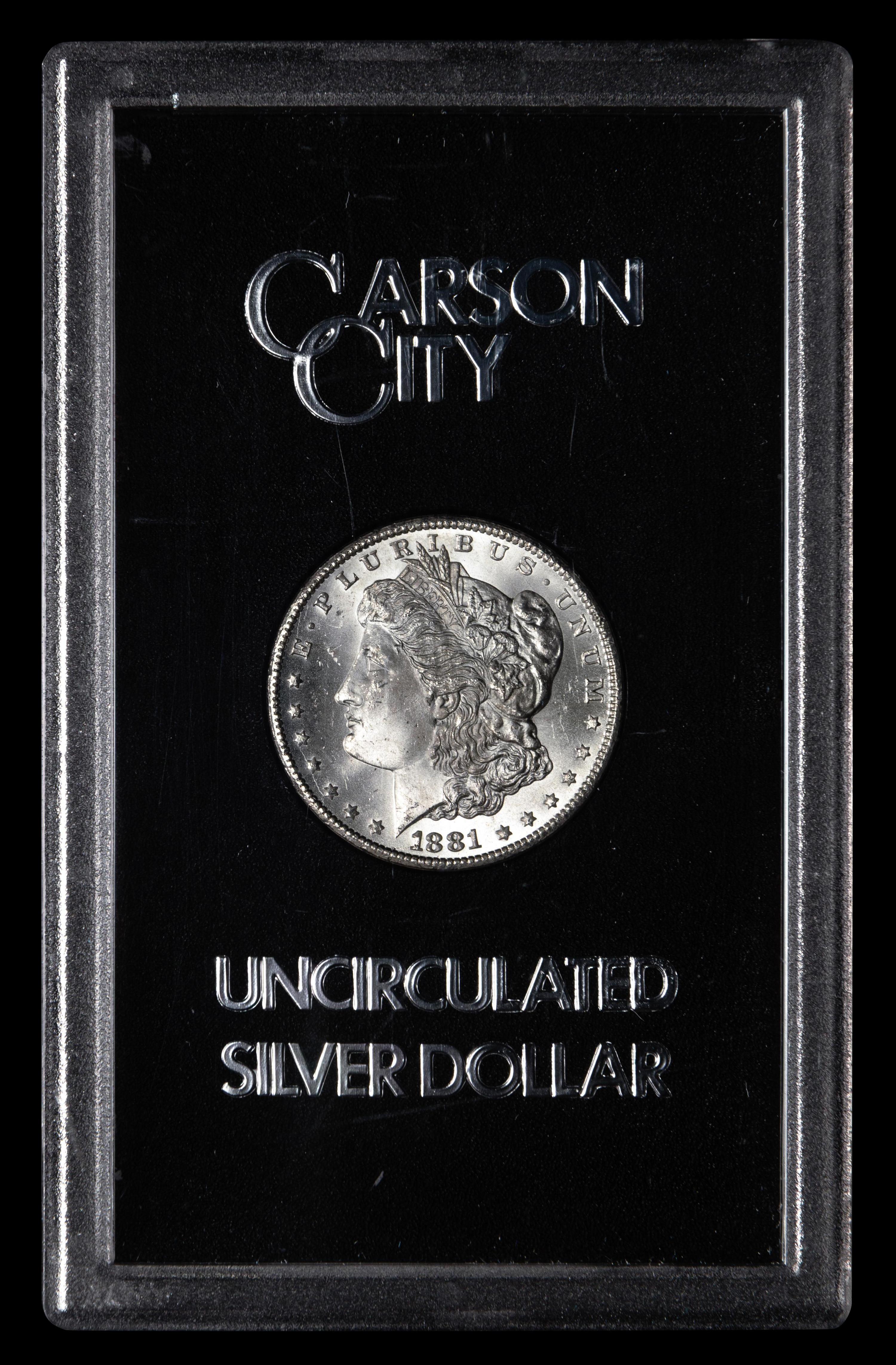 An 1881-CC GSA: Morgan $1 Coin