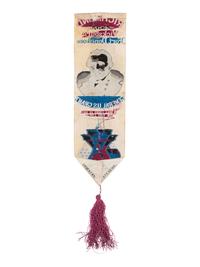 [CIVIL WAR]. General U.S. Grant stevengraph ribbon.