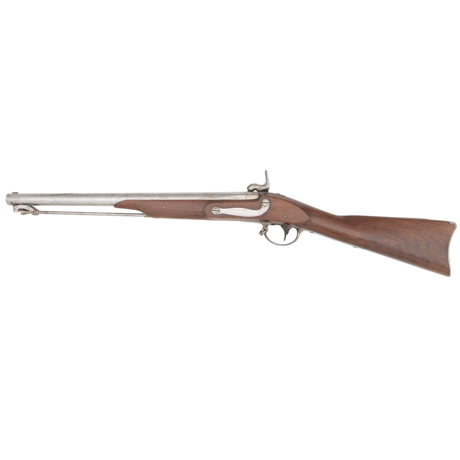 Composite Harpers Ferry US Model 1816/22/28 Conversion Musket altered to Musketoon