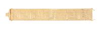 A 14 Karat Yellow Gold Bracelet, 28.60 dwts.