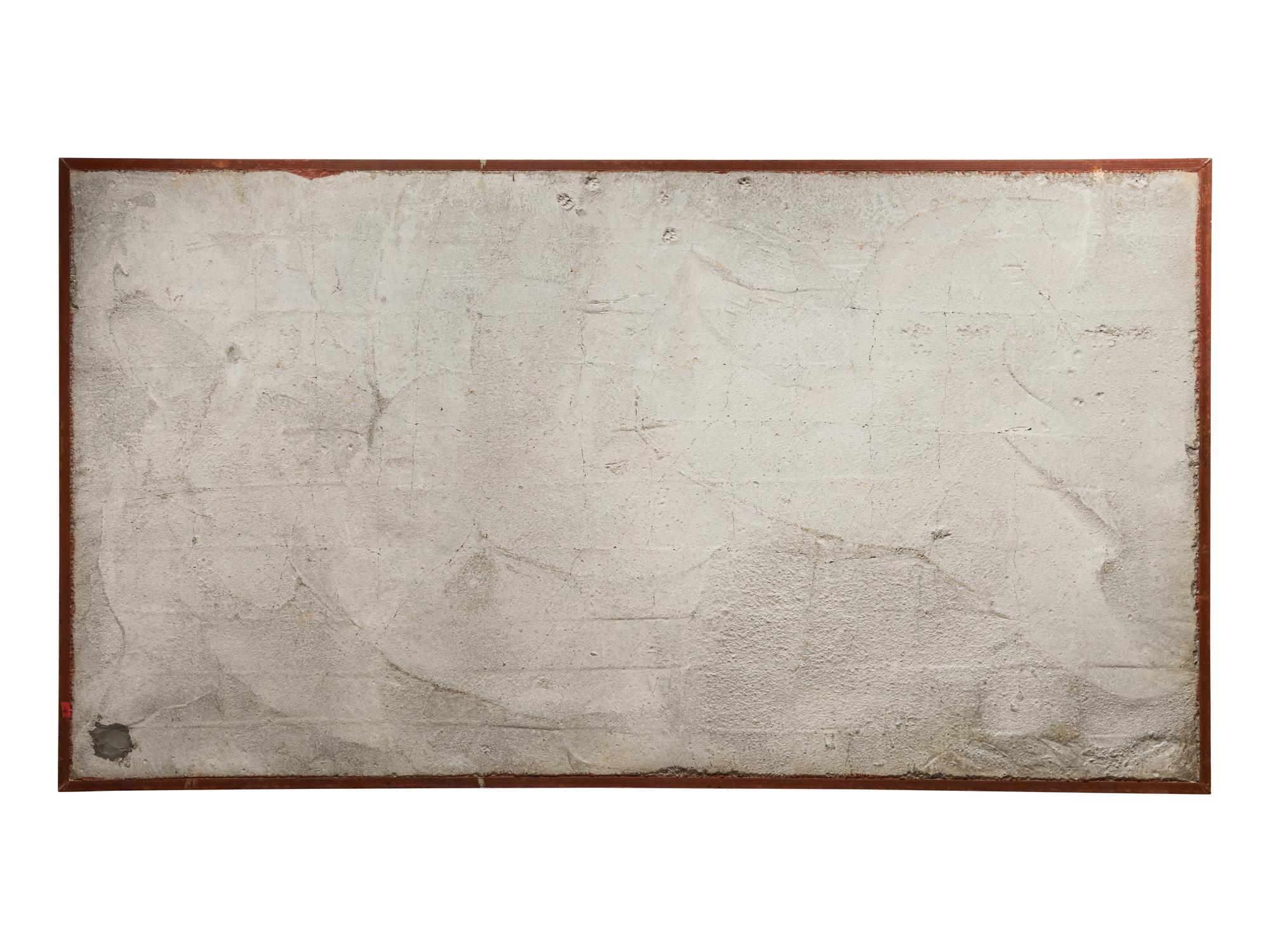 A Roman Stone Geometric Carpet Mosaic