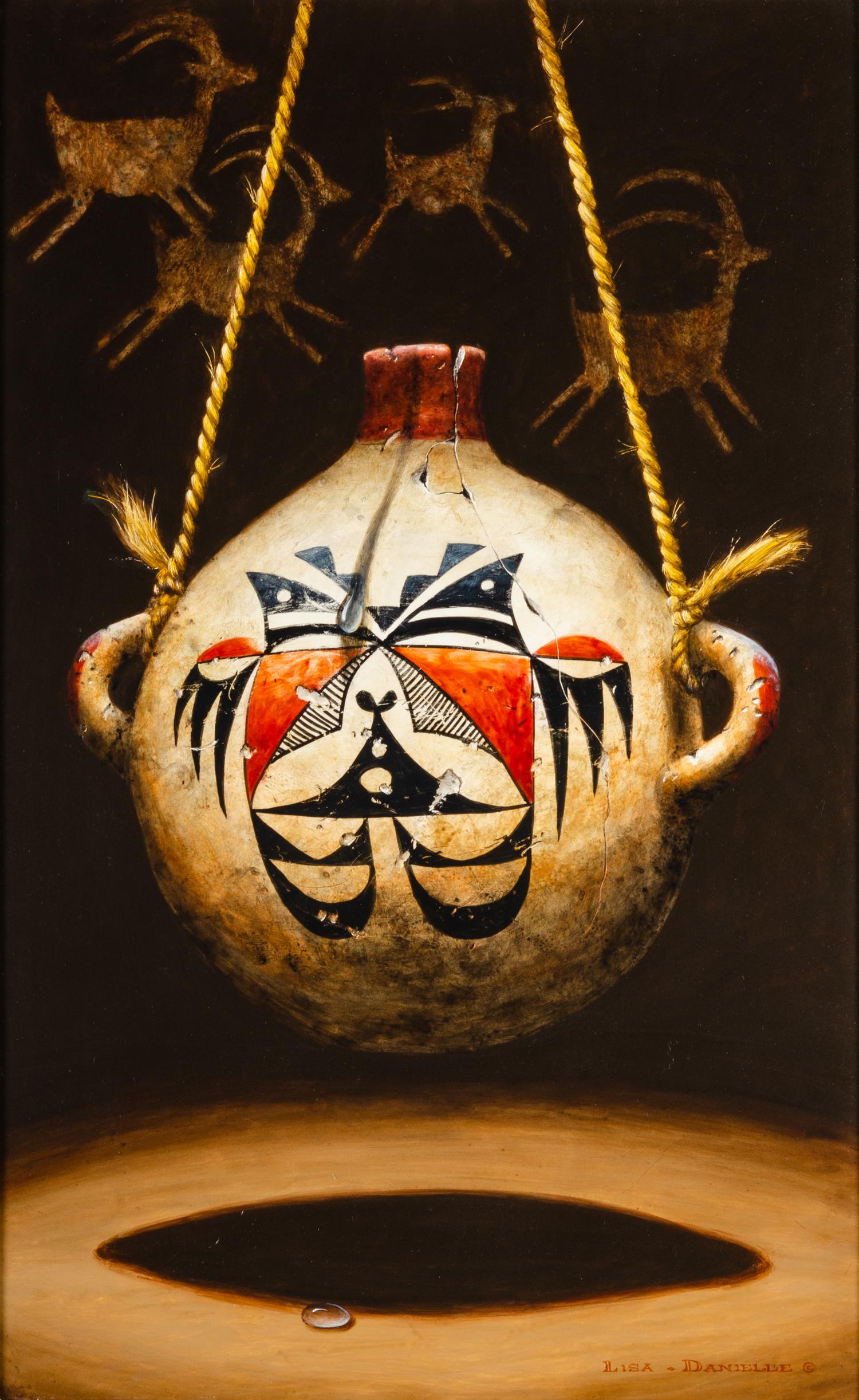 Lisa Danielle 15 1/2 x 9 3/4 inches — (American, 20th Century)