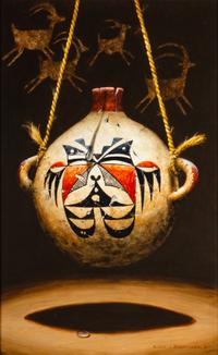 Lisa Danielle 15 1/2 x 9 3/4 inches — (American, 20th Century)