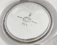 A Johan Rohde Designed Georg Jensen Silver Caviar Bowl and Underplate