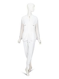 Brunello Cucinelli, Knit Jacket & Pant Ensemble