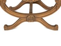 A Pair Louis XVI Style Curule Stools