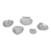 A Group of Five Buccellati Silver Dishes