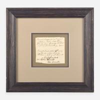 [Declaration of Independence] [Rhode Island] Ellery, William Autograph Document, signed