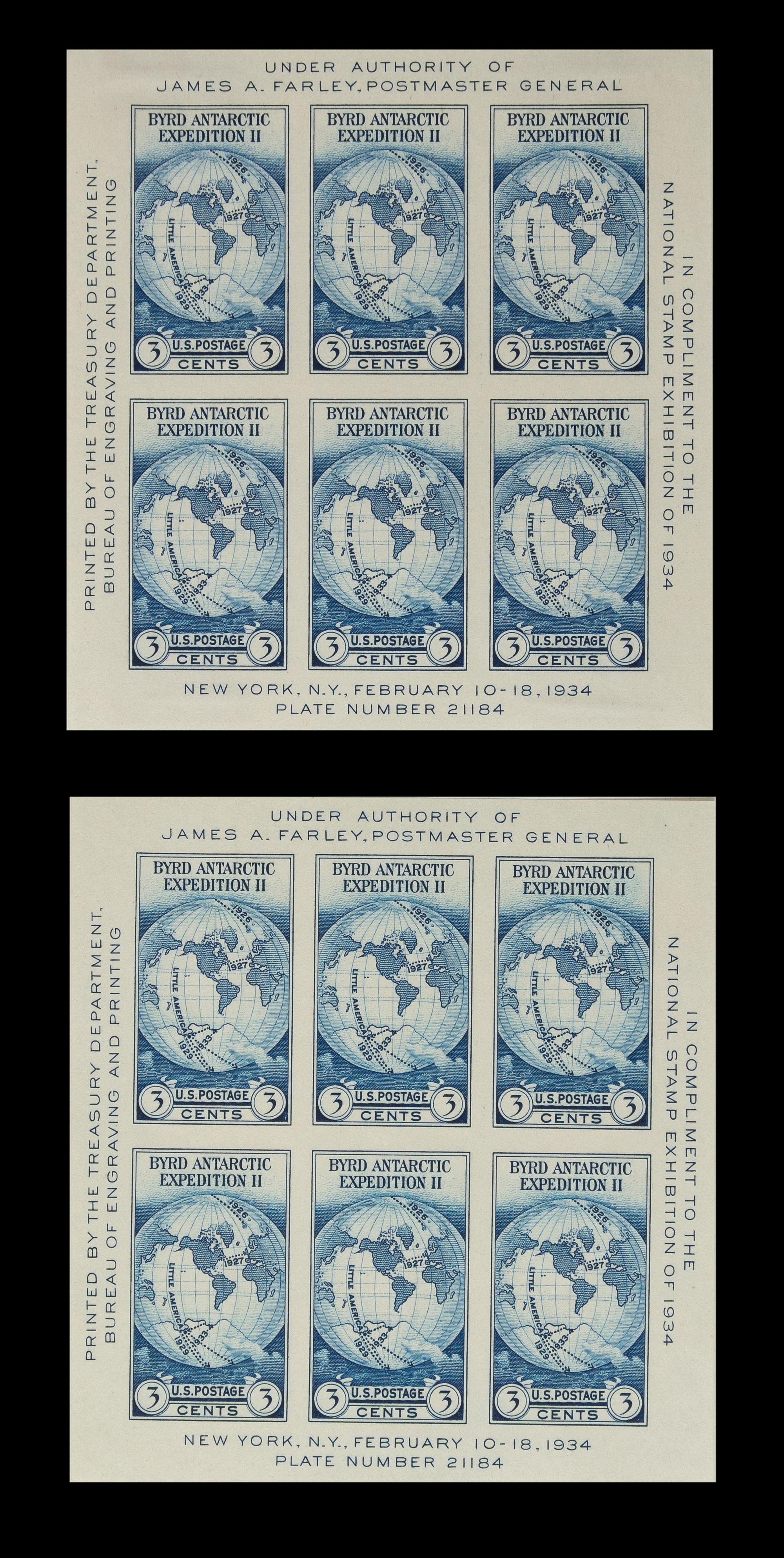 A Collection of United States Commemorative Stamps