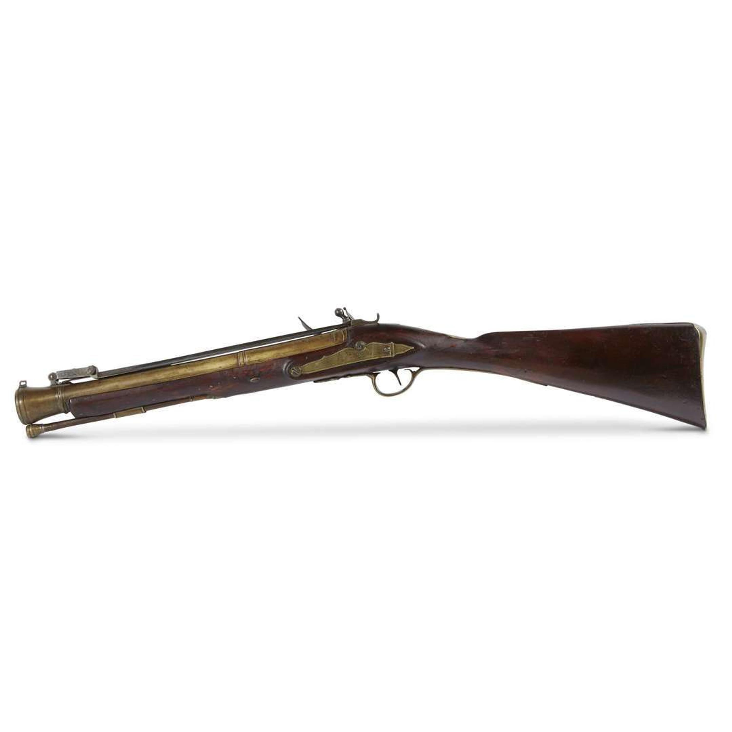 Brass barreled coach blunderbuss English, circa 1800