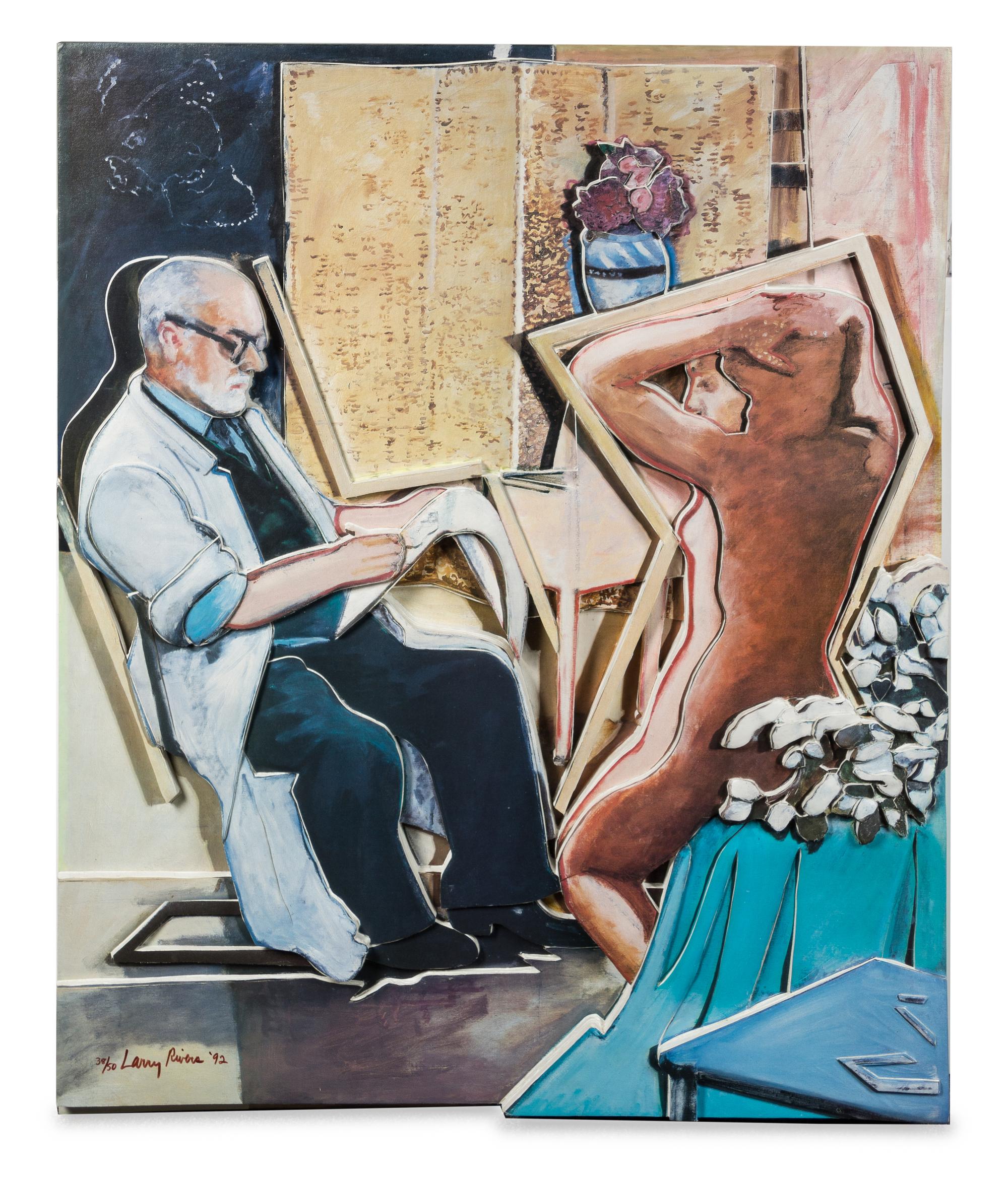 Larry Rivers, (American, 1923-2002), Matisse Opera, 1992