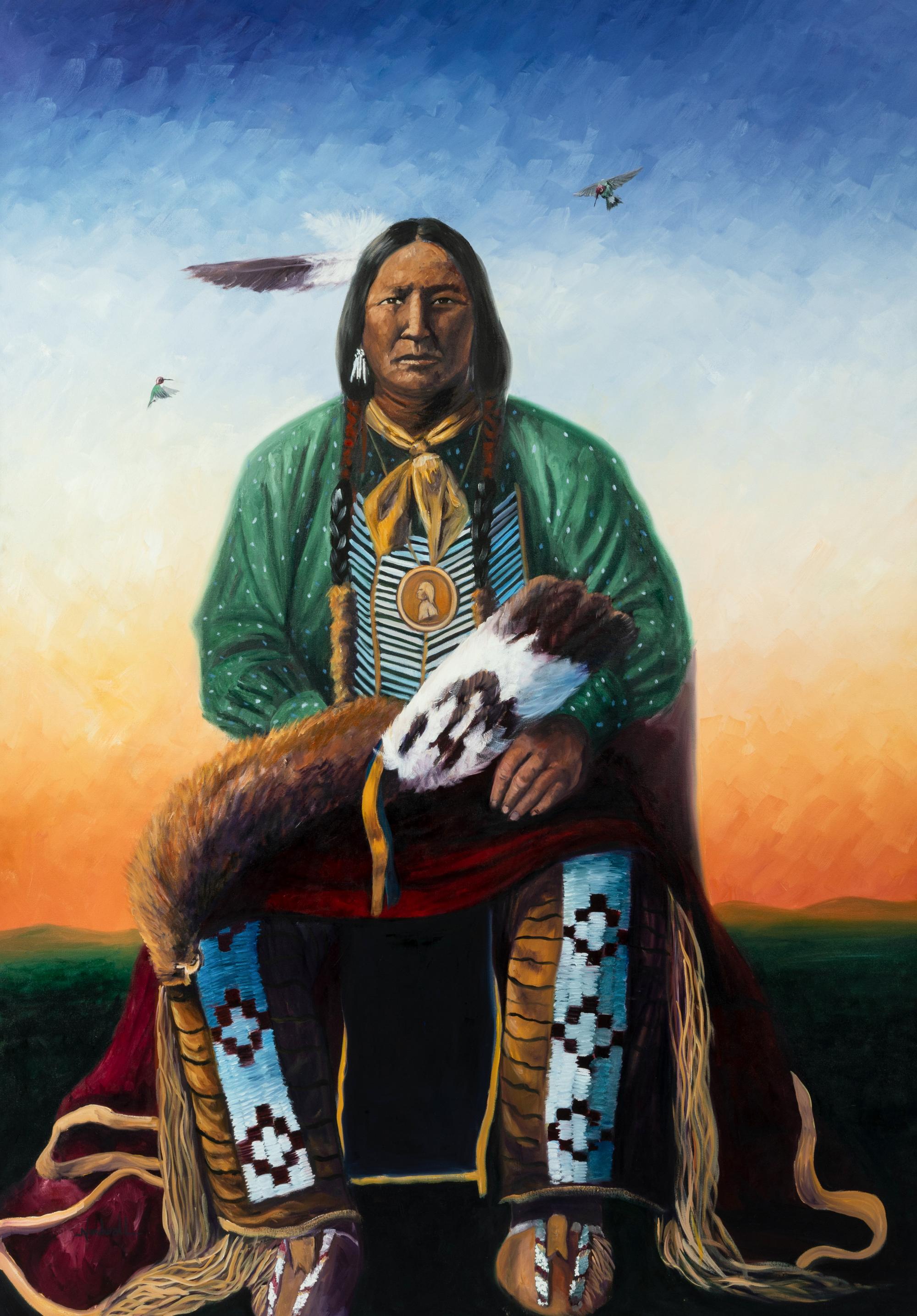 Visiting Chief (Grandfather of the Artist)
