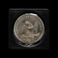 An 1859-O Seated Liberty $1 Coin