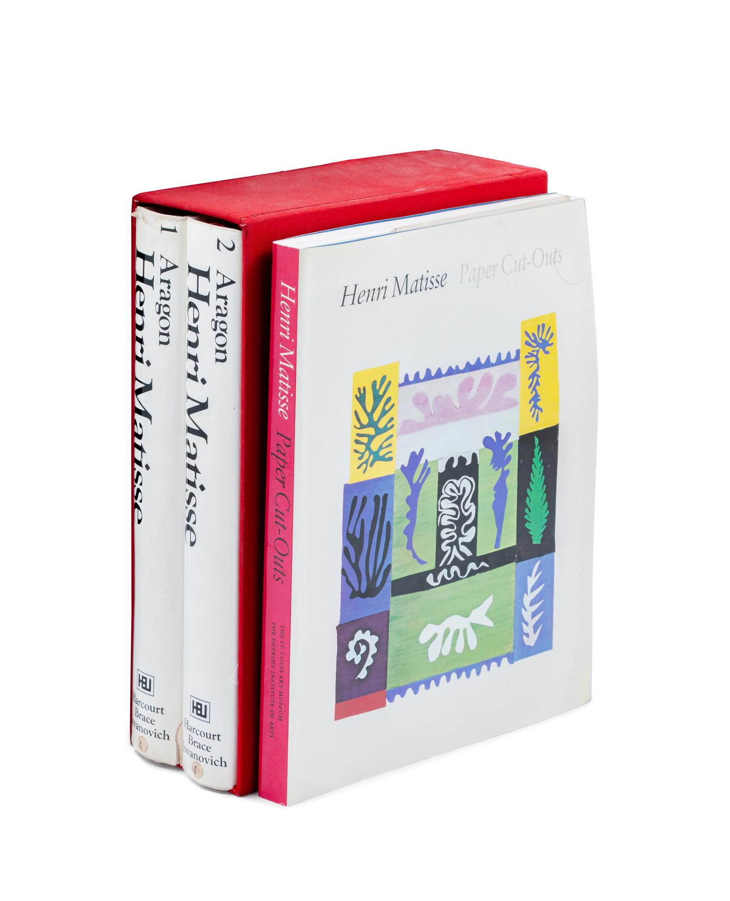 Three Books related to Henri Matisse