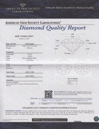 A 2.96 Carat Old European Cut Diamond,