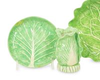 A Group of Dodie Thayer Lettuce Ware Table Articles