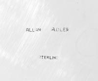 An Allan Adler Silver Sauce Boat