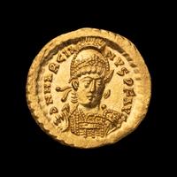 [ANCIENT] EASTERN ROMAN EMPIRE. Marcian (c. 451-457). Av Solidus (4.6 g)