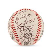 A 1997 St. Louis Cardinals Team Signed Autograph Baseball