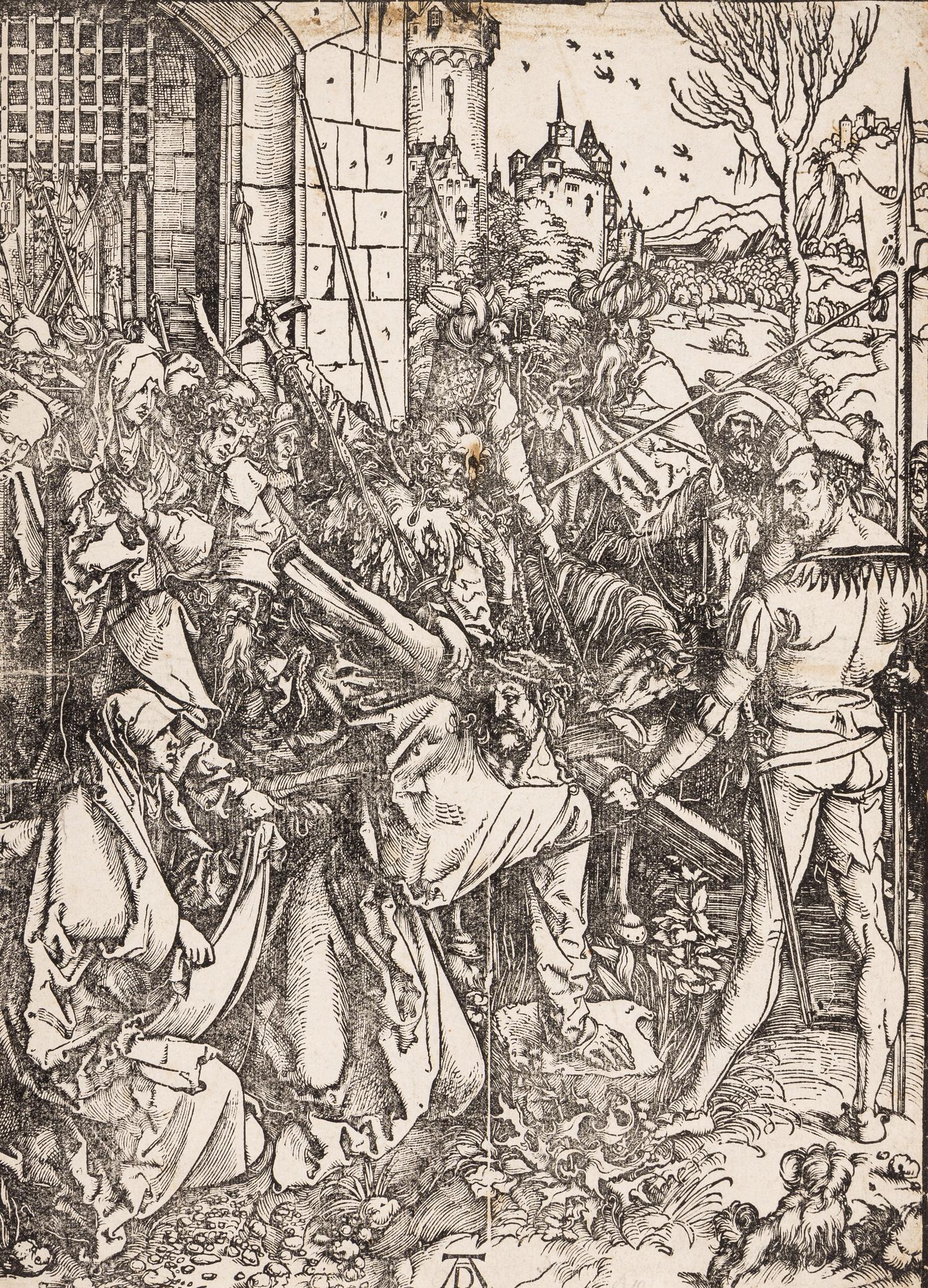 Christ Bearing the Cross (from The Great Passion )